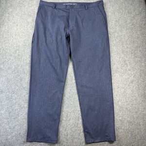 Rhone Pants Mens 40x28 Blue Commuter Classic Chino Stretch Travel Business